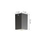 it-Lighting Cowart GU10 Outdoor Ceiling Down Light Anthracite 80300644